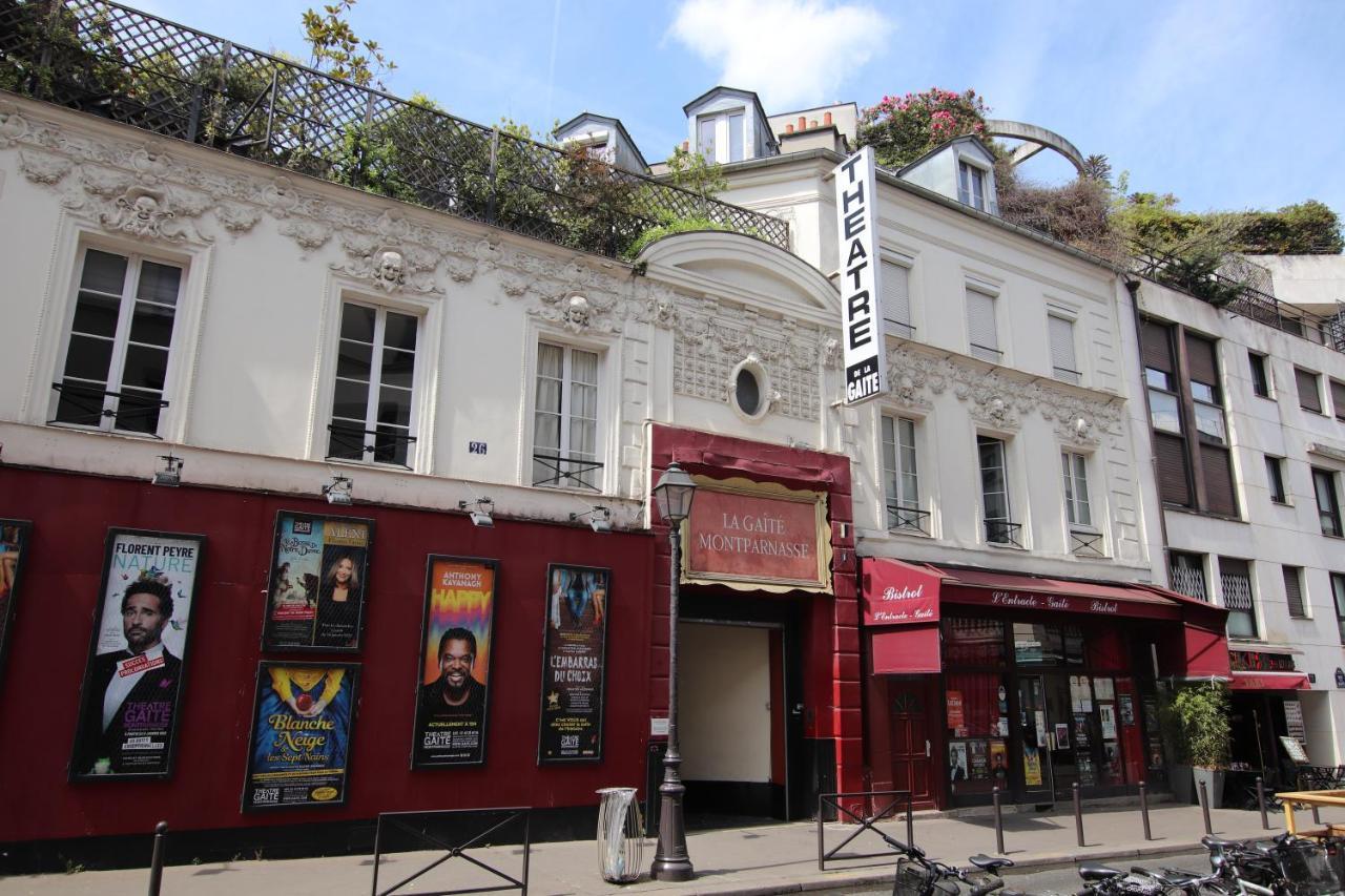 Montparnasse - La Gaite 1Bdr - B'Your Home Paris Eksteriør bilde